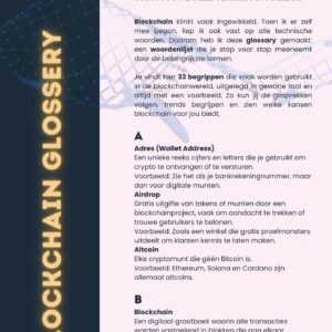 Blockchain Glossary pagina 1